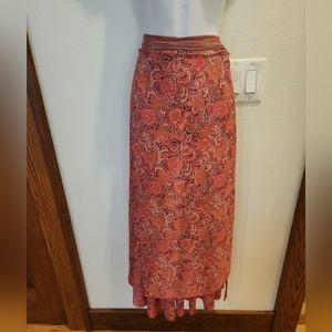 Silk wrap skirt /Sarong